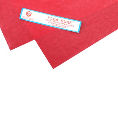 21GSM red glassine paper